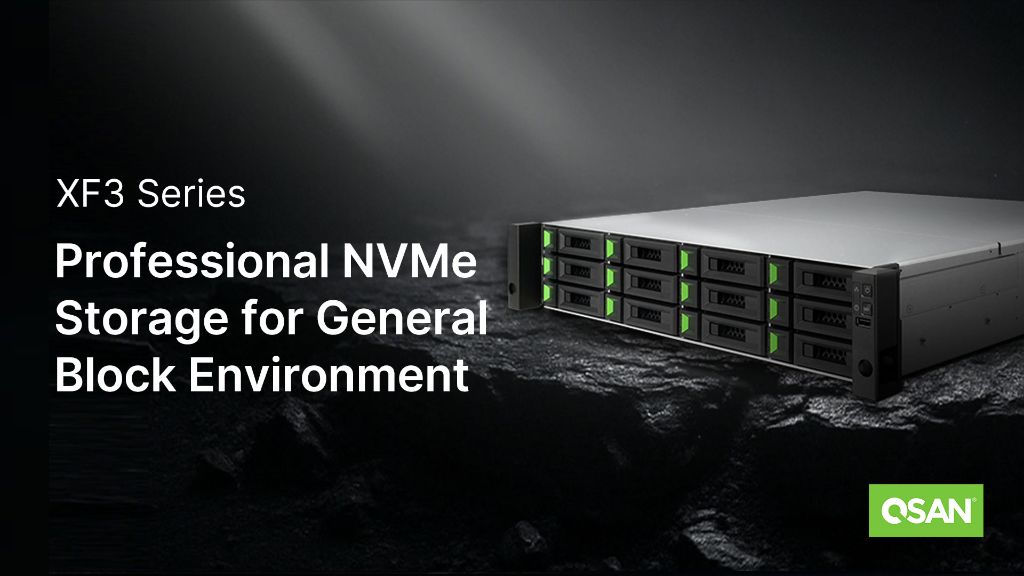 QSAN XF3 Compact All-Flash Block Storage